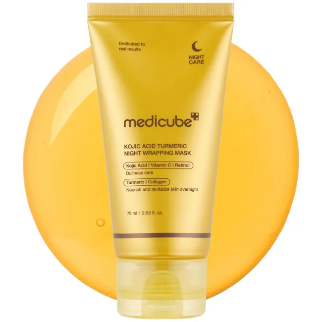 Kojic Acid Turmeric Overnight Wrapping Mask - medicube.us