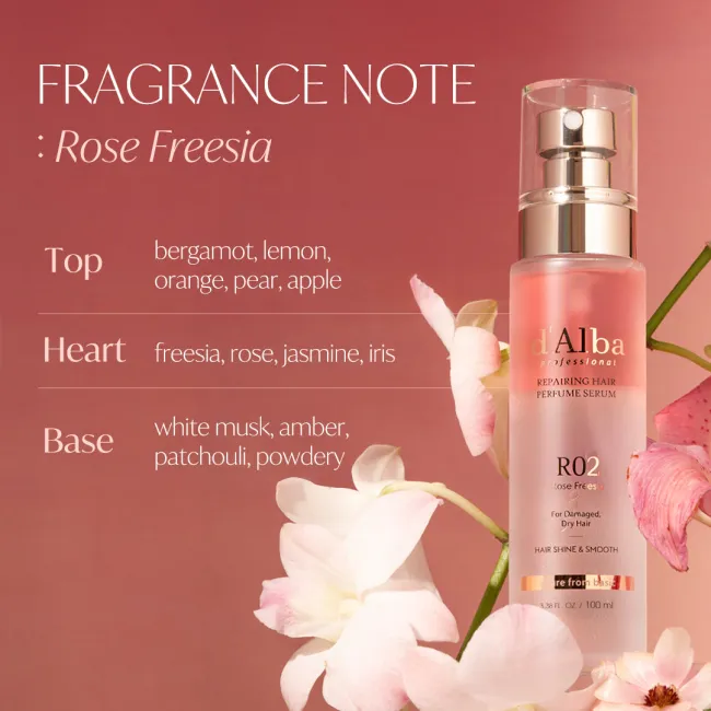 d'Alba Professional Reparing Hair Perfume Serum (50ml/100ml)