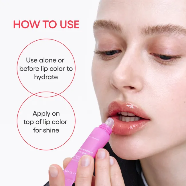 How to use laneige lip glowy balm