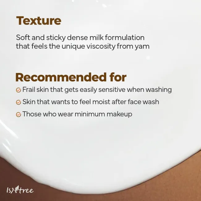 Yam Root Vegan Milk Cleanser 220ml