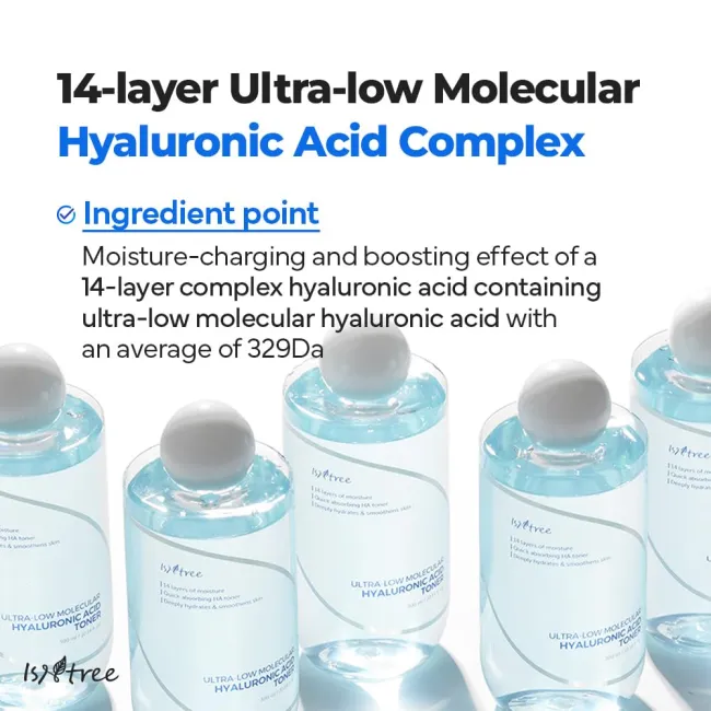 Ultra-Low Molecular Hyaluronic Acid Toner 300ml