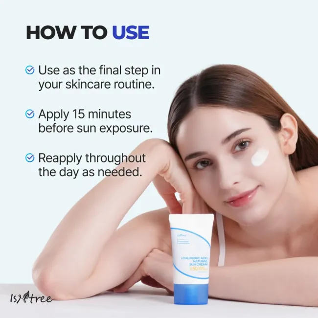 Hyaluronic Acid Natural Sun Cream 50ml