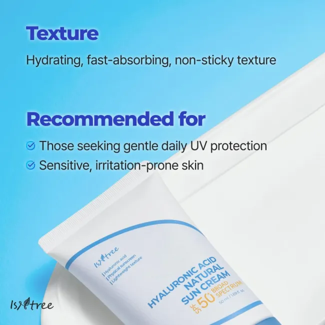 Hyaluronic Acid Natural Sun Cream 50ml