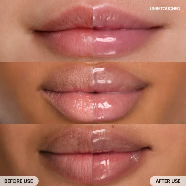 Before & After Lip Sleeping Mask Sweet Candy on model