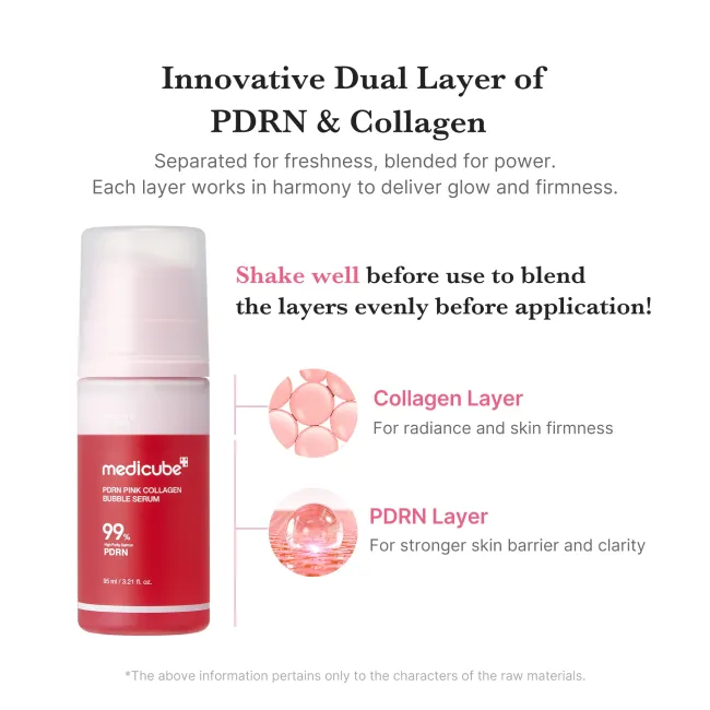 PDRN Pink Collagen Bubble Serum - medicube.us