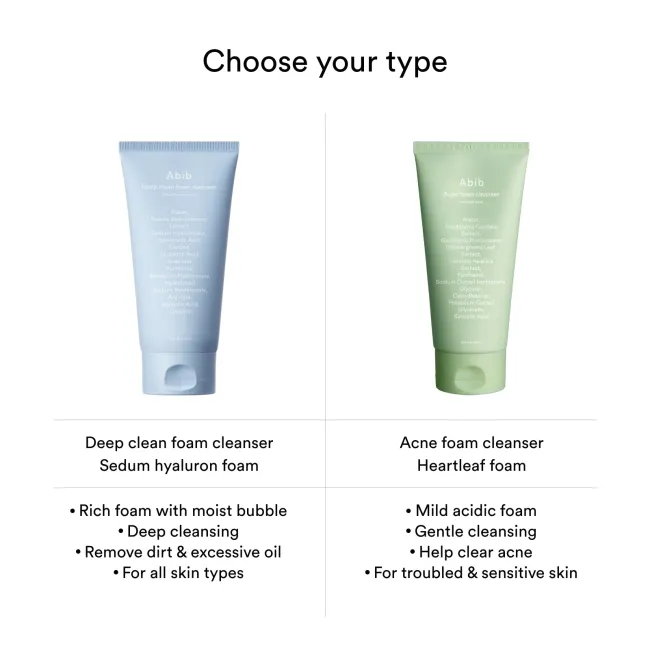 Deep clean foam cleanser Sedum hyaluron foam 150ml