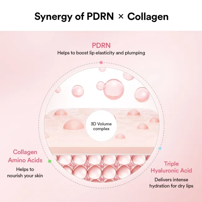 PDRN vegan collagen lip mask Glazed jelly 11g