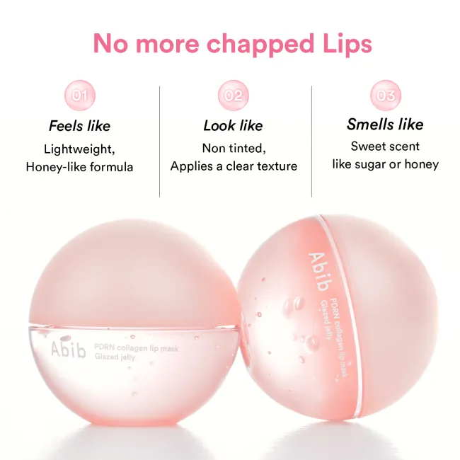 PDRN vegan collagen lip mask Glazed jelly 11g