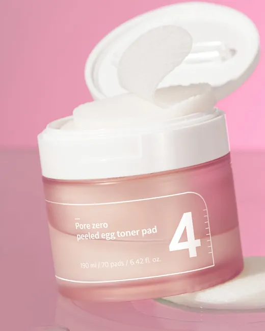 No.4 Pore Zero Peeled Egg Toner Pads