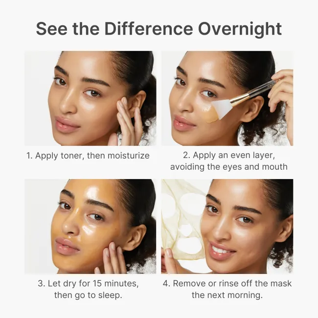 Kojic Acid Turmeric Overnight Wrapping Mask - medicube.us