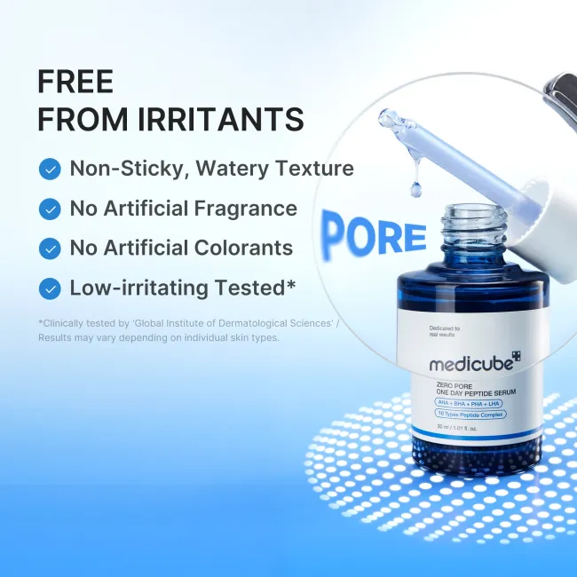 Zero Pore One-day Peptide Serum - medicube.us