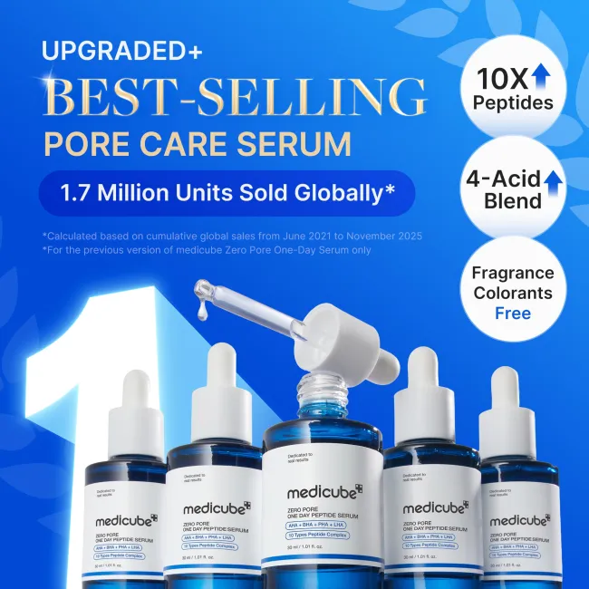 Zero Pore One-day Peptide Serum - medicube.us