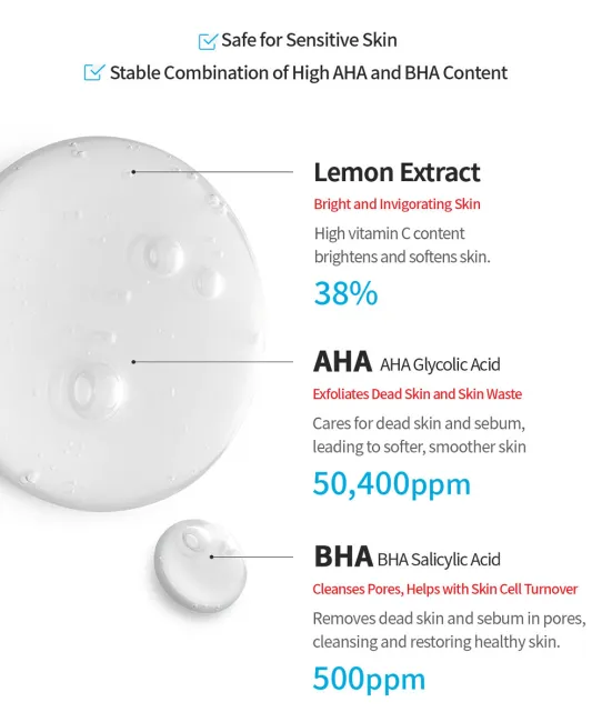 AHA BHA Lemon Toner