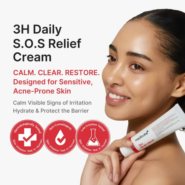 3H Daily Relief Cream