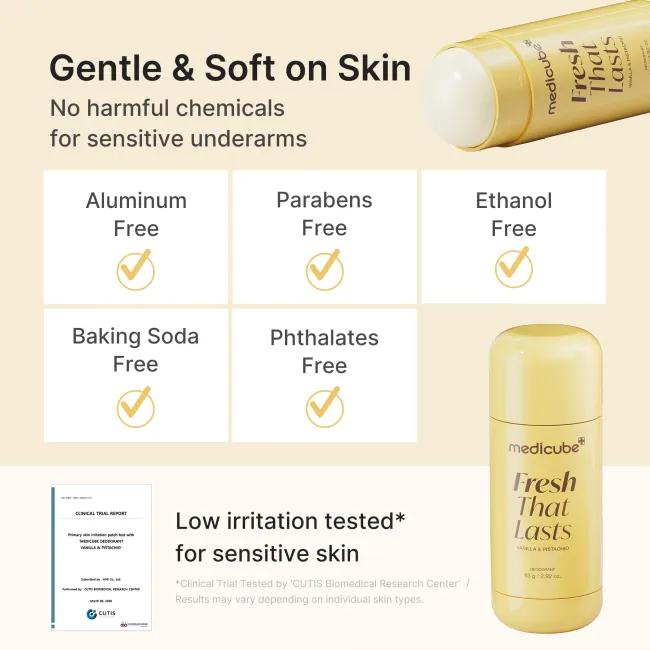 Kojic Acid Brightening Deodorant (Vanilla & Pistachio)