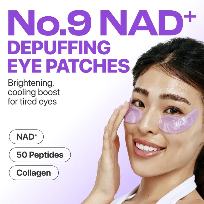 No.9 NAD+ Collagen Under Eye Patches (5 Pairs)