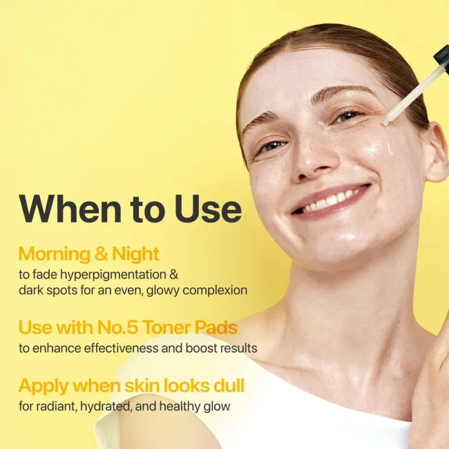 No.5+ Glutathione Vitamin Concentrated Serum