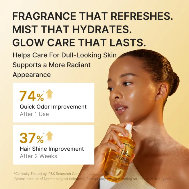 Glow Vanilla Hair & Body Fragrance Mist
