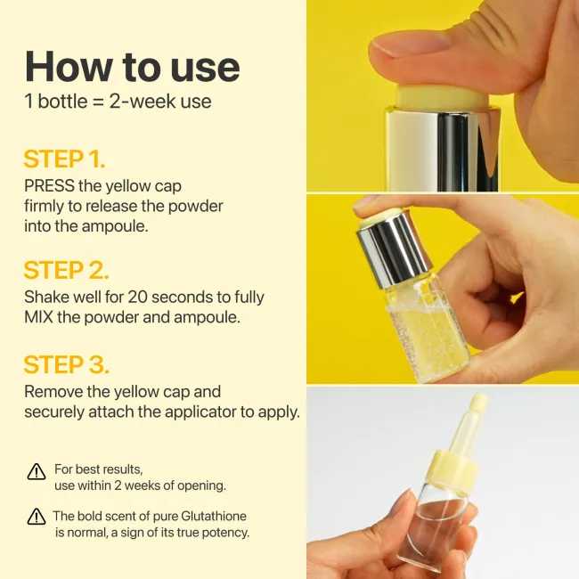 No.5 Glutathione TXA Advanced Dark Spot Ampoule Concentrate