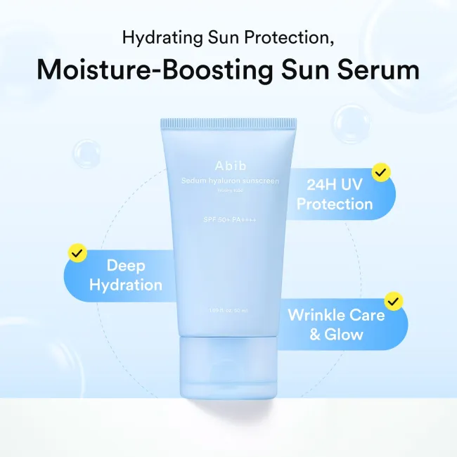 Sedum hyaluron sunscreen Watery tube SPF50+ PA++++ 50ml