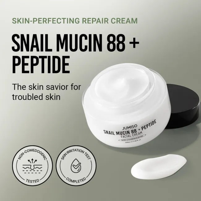 Snail Mucin 88 + Peptide Cream 100ml