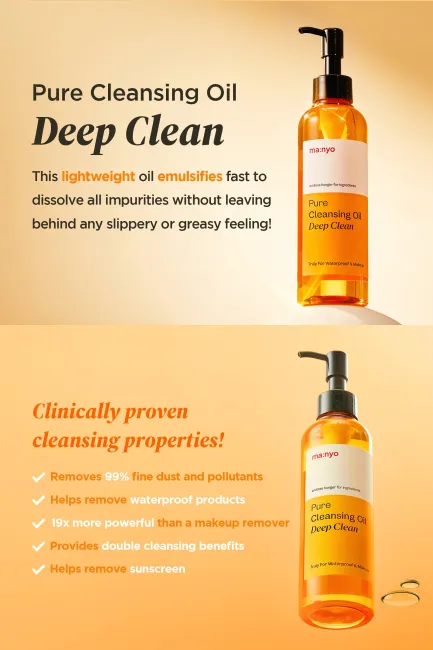 Pure Cleansing Oil Deep Clean - ma:nyo US