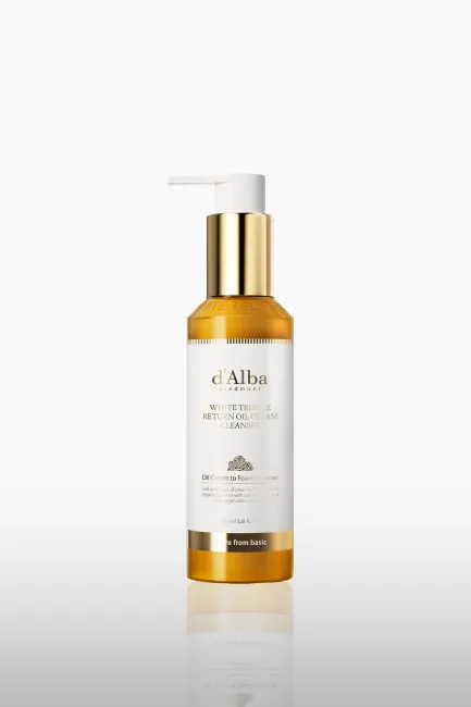 d'Alba White Truffle Return Oil Cream Cleanser 160ml