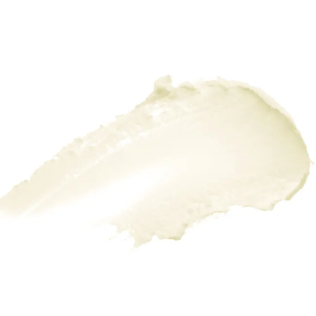 Soft powdery balm Texture of haruharu wonder black bamboo daily soothing sun shield sun stick SPF 50+ PA++++ with very high protection and 20g weight on a white background.