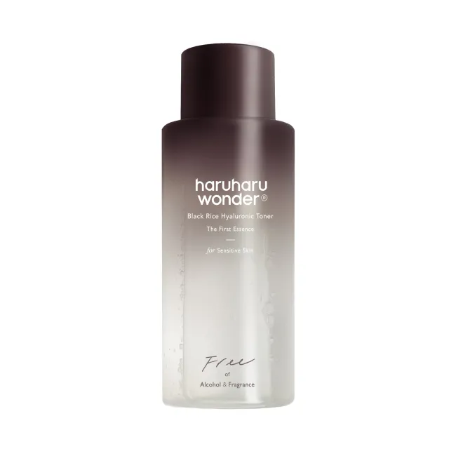 haruharu wonder Black Rice
Hyaluronic Toner Free of Alcohol & Fragrance bottle on a white background