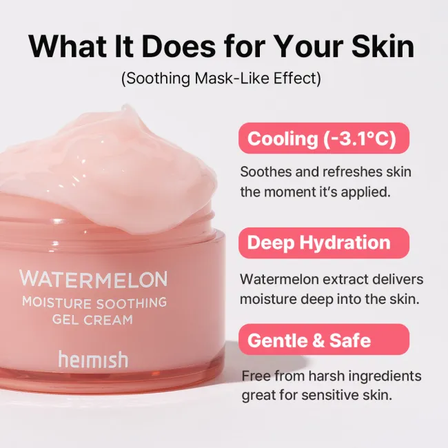 Watermelon Moisture Soothing Gel Cream 110ml