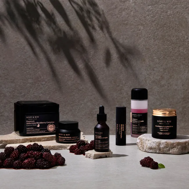 Mary&May Vegan Blackberry Complex Glow Wash off Pack
