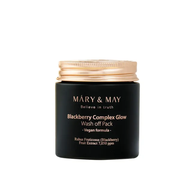 Mary&May Vegan Blackberry Complex Glow Wash off Pack