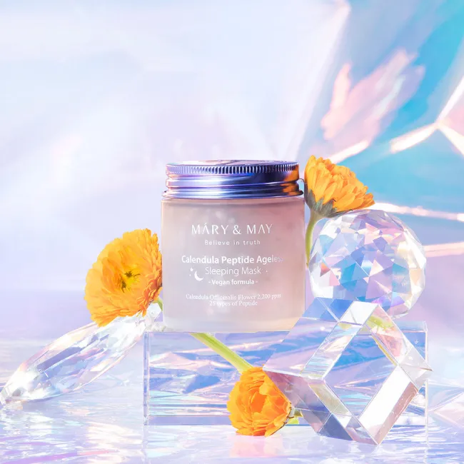 Mary&May Vegan Calendula Peptide Ageless Sleeping Mask