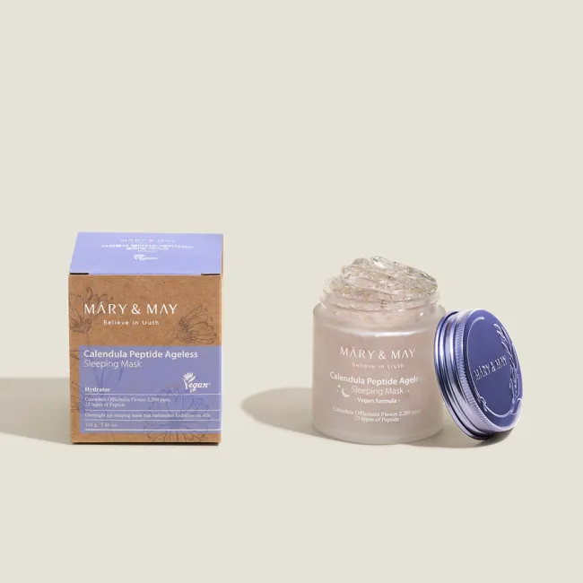 Mary&May Vegan Calendula Peptide Ageless Sleeping Mask