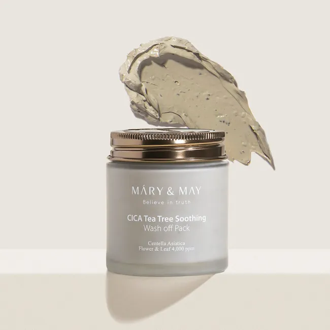 Mary&May Vegan CICA TeaTree Soothing Wash off Pack