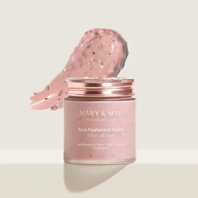 Mary&May Vegan Rose Hyaluronic Hydra Wash off Pack