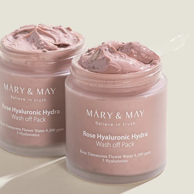 Mary&May Vegan Rose Hyaluronic Hydra Wash off Pack