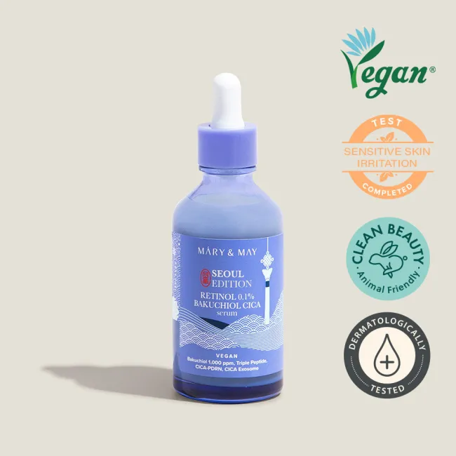 Mary&May Retinol 0.1% Bakuchiol Cica Serum