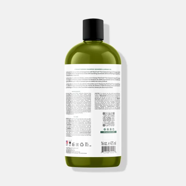 Strengthening Shampoo with Seaweed and Argan Oil
