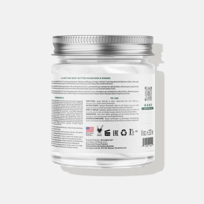 Clarifying Body Butter with Mandarin & Mango