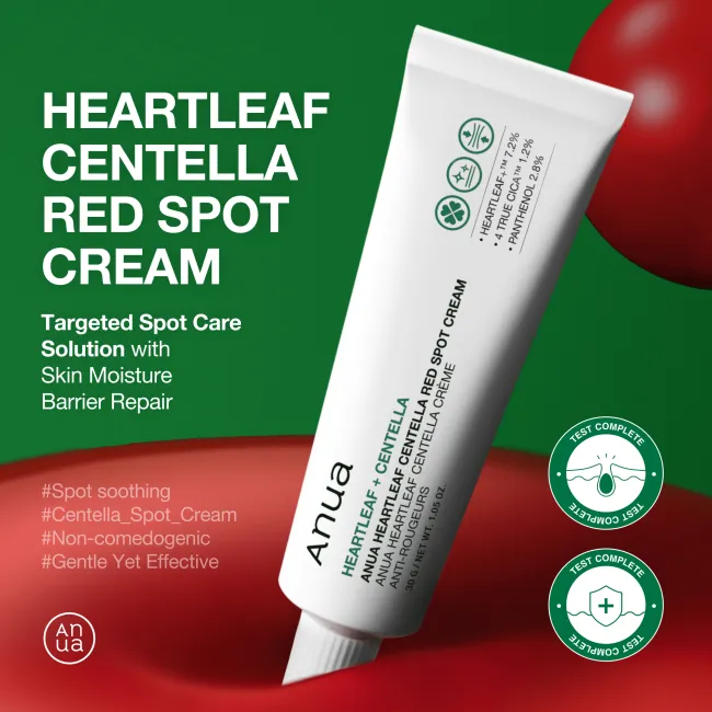Anua US Moisturizer 30 g Heartleaf Centella Red Spot Cream