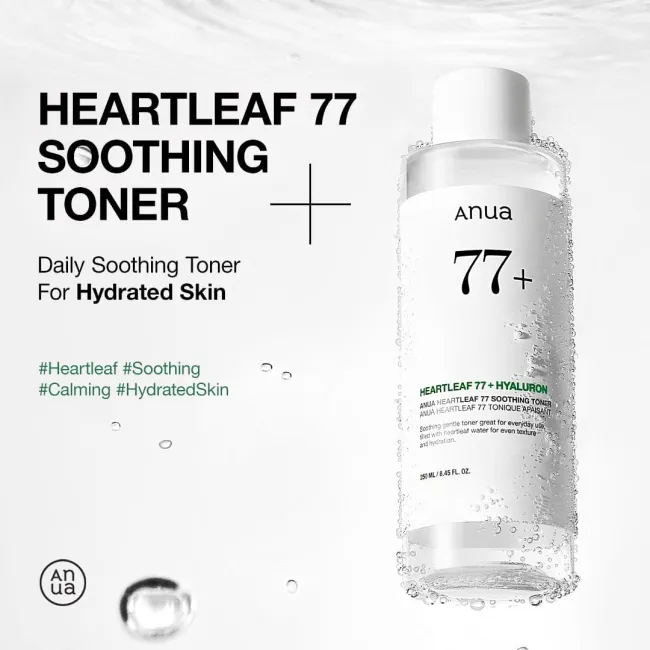 Anua US Toner Heartleaf 77 Soothing Toner