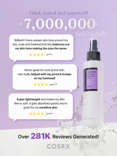 AHA/BHA Clarifying Treatment Toner