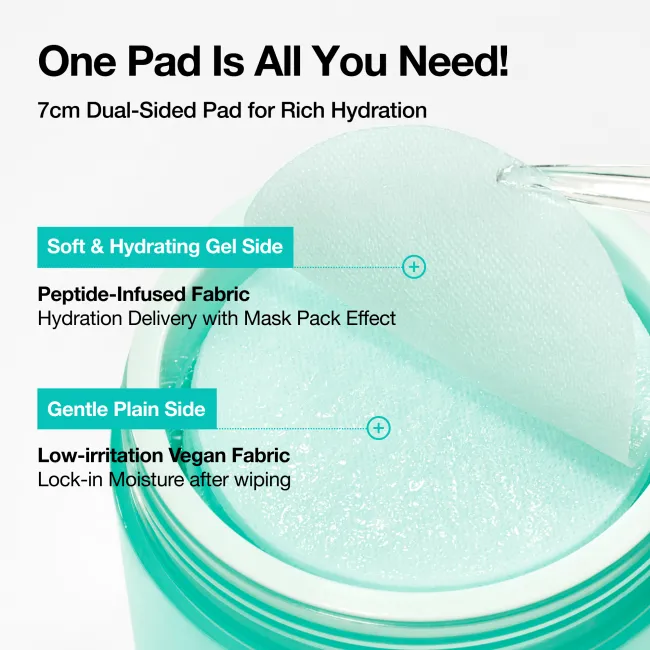 Anua US Toner 60 ea PDRN 100 Hyaluronic Acid Glow Pad