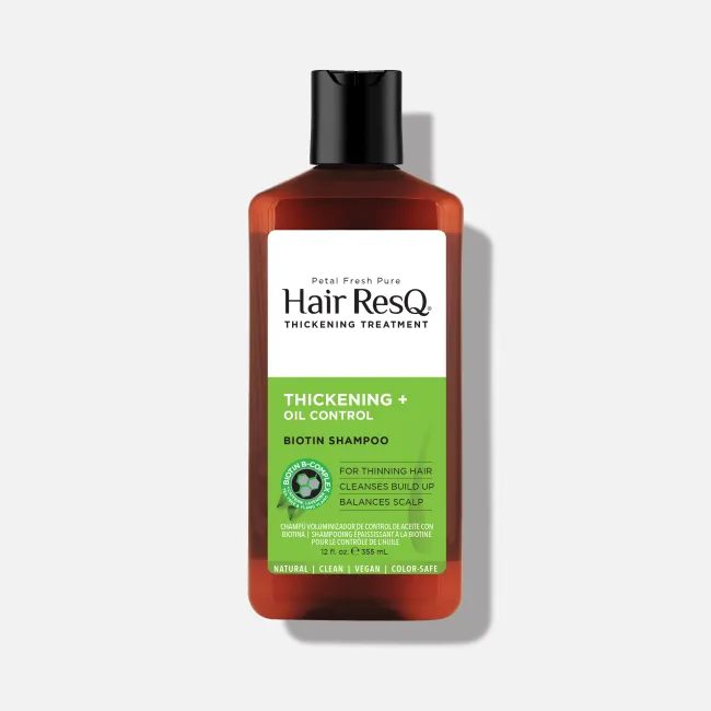 Petal Fresh Pure Hair ResQ Thickening Treatment Oil Control Shampoo with Biotin