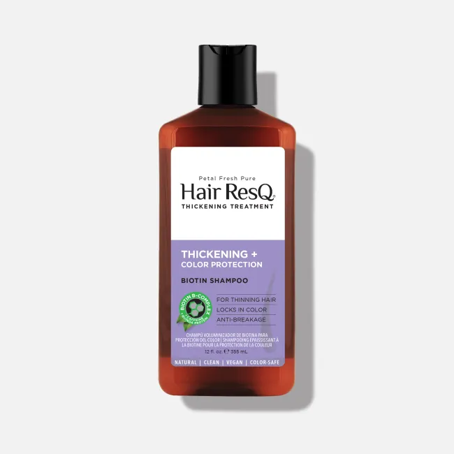 Petal Fresh Pure Hair ResQ Thickening Treatment Color Protection Shampoo with Biotin