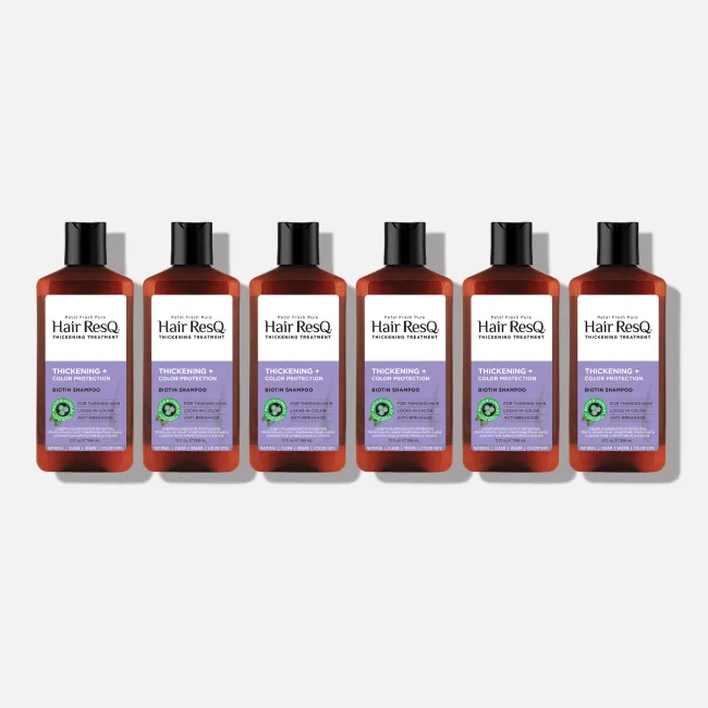Petal Fresh Pure Hair ResQ Thickening Treatment Color Protection Shampoo with Biotin