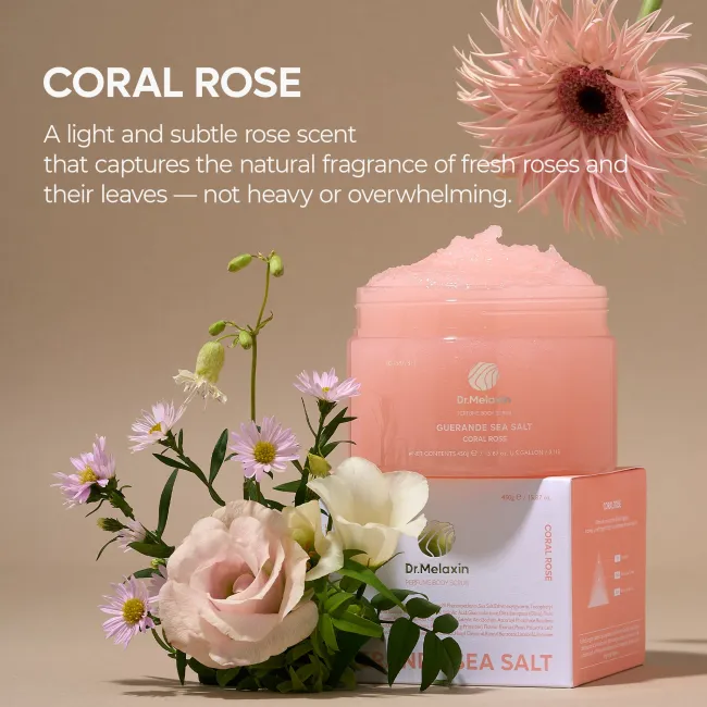 Guerande Sea Salt Perfume Body Scrub 2 types