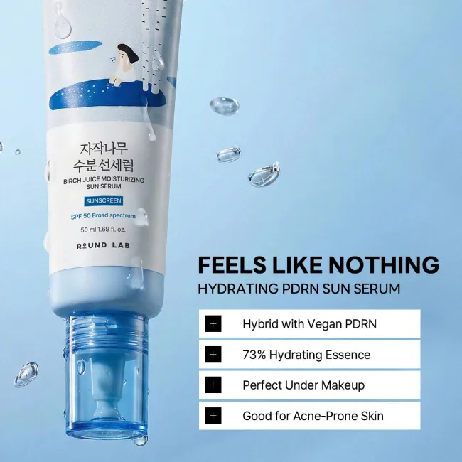 Birch Juice Moisturizing Sun Serum SPF 50