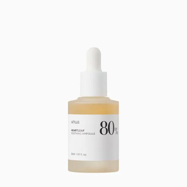 Anua Global Ampoule/Serum Heartleaf 80% Moisture Soothing Ampoule